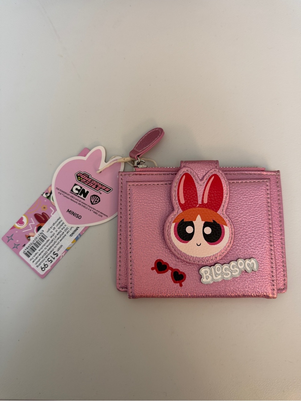 MINISO Powderpuff Girls Blossom Card Holder Wallet